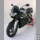 K 1200 R 2006/2008 - BMW - Plexi turistick� + 10 CM �ern�