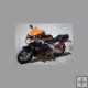 FZR 1000 EXUP 94/95 - YAMAHA - Plexi origin�l oran�ov�