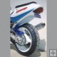 GSXR 750 96/97 - SUZUKI - V�pl� mezi podsedadlov� plasty b�l� perle�