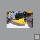 SV 650 1999/2002 SUZUKI Kryt motoru �lut� citr�nov� (Y9H )