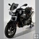 F 800 R 2009/2010 BMW Plexi dvojit� bublina +10 cm �ern� zap�skovan�