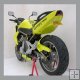 ER 6 N 2006/2008 - KAWASAKI - V�pl� mezi podsedadlov� plasty + TRI �lut� (VIVID YELLOW )
