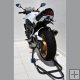 FZ8 2010/2011 YAMAHA V�pl� mezi podsedadlov� plasty + dr��k SPZ b�l�(bwc1)