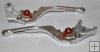 CB 1000 R 2008/2011 - HONDA - Páčky CNC trojkombinace pár - stříbrné CB 1000 R 2008/2011 - HONDA - Páčky CNC trojkombinace pár - stříbrné