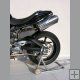 DAYTONA 675 2006/2008 - TRIUMPH - Blatn�k �ern� leskl� (JET BLACK )