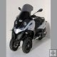 FUOCO 500 IE 2007/2011 - GILERA - Plexi turistick� + 20 cm - �ern�