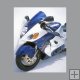 GSXR 1300 R HAYABUSA 99/2007 - SUZUKI - Plexi Aeromax modr�