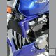 GSX 1400 2001/2010 - SUZUKI - Kryt chladi�e (p�r) modr� metal�za (BLUE BIKE )