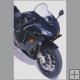 CBR 600 RR 2003/2004 - HONDA - Plexi turistick� + 5 CM �ir�