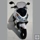 HONDA 125 PCX 2010/2013 Plexi turistické+12cm kouřové nádech do šeda HONDA 125 PCX 2010/2013 Plexi turistické+12cm kouřové nádech do šeda