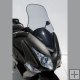 SW T 400/600 2009/2011 - HONDA - plexi turistické + 10 cm - kouřové nádech do šeda SW T 400/600 2009/2011 - HONDA - plexi turistické + 10 cm - kouřové nádech do šeda