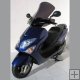 MAJESTY/MBK 125 SKYLINER 2001/2009 - YAMAHA - Plexi turistick� + 20 cm �ern�