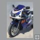 GSXR 600 R 97/2000 - SUZUKI - Plexi Aeromax modr�