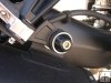 FZ8 2010/2011 YAMAHA - Šroub výfuku - černý FZ8 2010/2011 YAMAHA - Šroub výfuku - černý