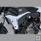 MT-07 2104 YAMAHA Kryty chladiče bílá mat / černá mat MT-07 2104 YAMAHA Kryty chladiče bílá mat / černá mat
