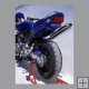 CB 600 HORNET S 98/2004 - HONDA - V�pl� mezi podsedadlov� plasty modr� metal�za