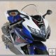 GSXR 600 2008/2010 - SUZUKI - Plexi turistick� + 5 CM �ir�
